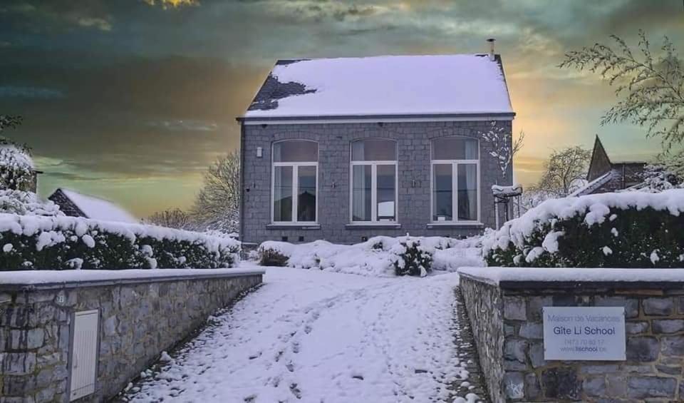 Gite Li School Custinne Exterior foto